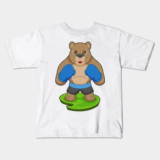 Bear Boxer Boxing gloves Boxing Kids T-Shirt